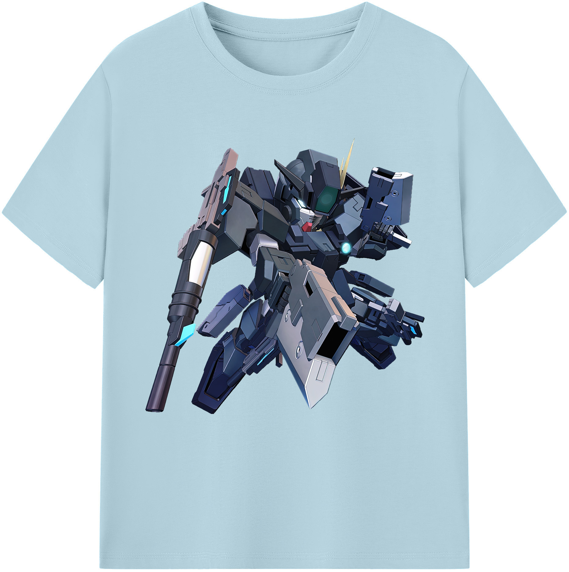 （画像用） 機動戦士ガンダム Mobile Suit Gundam 綿100％半袖Tシャツ（フロントプリント）